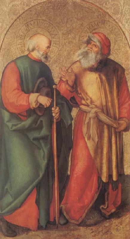 Albrecht Durer Sts.Joseph and Joachim Norge oil painting art
